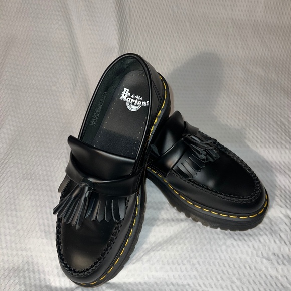 Adrian Bex Smooth Leather Tassel Loafers - Picture 1 of 10
